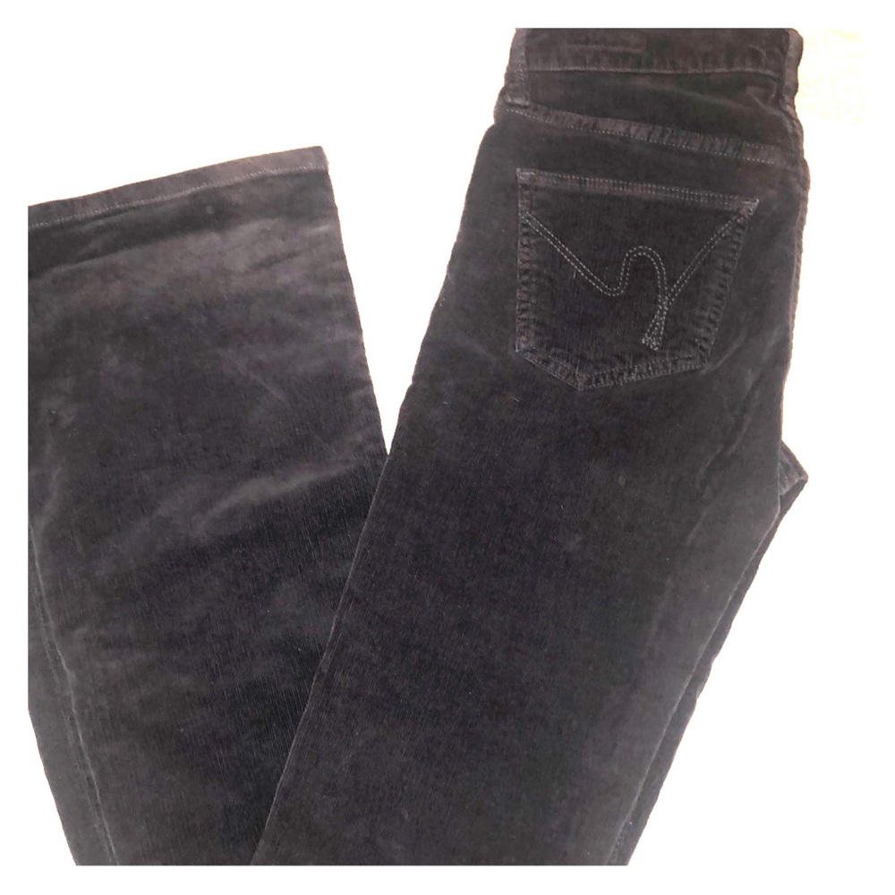 Citizens of Humanity size 24 gray corduroy pants